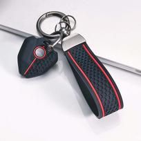 Key Holder Cover for CFMOTO 1-Button with Keychain Anti-Scratch Anti-Shock Keychain Holder Soft Silicone Motorcycle Key Protective Cover with keychain juoda