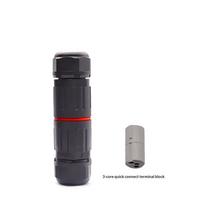 Waterproof Joint Adapter with IP68 Rating for Outdoor Use 2-3 Core Cable Compatibility A2
