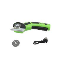 Cordless Electric Scissors 2000mAh Cordless Cardboard Cutter with   Lock LED Light for Fabric Curtains Carpets Leather
