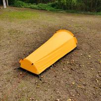 Vieno asmens kuprinė palapinė Žygių palapinė Bivy palapinė Lengva miegmaišio palapinė su žemės audiniu