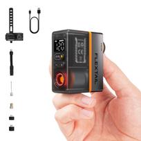 FLEXTAILGEAR TINY TIRE PUMP ACS Dviračio siurblys Automobilio pripūtiklis Elektrinis juoda