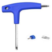 [T20/T25 double-head compatible] TaylorMade Stealth/Callaway compatible multi-wrench for golf club mėlyna
