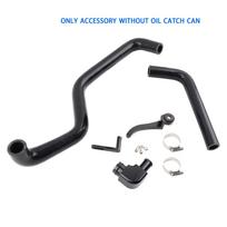 Turbo Double Baffle Oil Catch Can kit Silicone Hose OCC upgrade aluminum for BMW B48 Engines B46 F20 F21 F22 F23 F32 F33 F36 325 ONLY ACCESSORIES