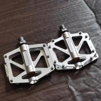 New 3 Bearings Bike Pedals Non-Slip MTB Pedals Aluminum Alloy Flat Applicable Waterproof Cycling Accessories sidabras