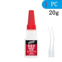 502 Super Instant Adhesive for Repairing Metal, Plastic, and Wood  - 5S Quick-Drying Cyanoacrylate (20/50g)