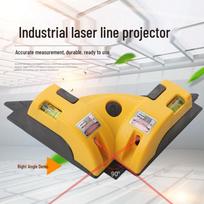 Handheld Infrared Laser Level & Rangefinder Right Angle Laser Floor Line Instrument