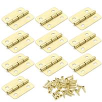10x virtuvės spintelės durys 4 skylės stalčių vyriai papuošalų dėžutės baldai 18x16 mm 1