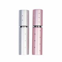 5 ml kvapų pompos kelioninis nešiojamasis „Twinkle“ užpildomas kvepalų purškimo buteliukas rožinė raudona spalva