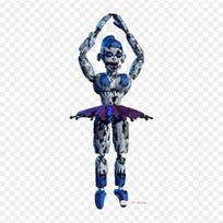 Nightmare Ballora Five Nights At Freddy's Iron-on Transfers For Clothing Tshirt Bag Heat Transfer Stickers Iron On Patches yellow