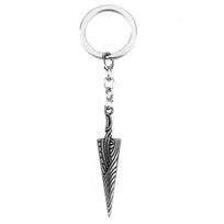Anime Hollow Knight Pure Nail Sword Weapon Keychain Dovana