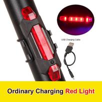 LED dviračio lemputė vandeniui atspari dviračių saugos įspėjamoji galinė lemputė USB įkraunama stroboskopinė dviračio lemputė kalnų dviračio plento dviračio lempa raudona