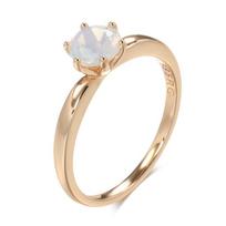 Kinel Simple Fashion Rose Gold vestuviniai žiedai moterims 7 rožinio aukso spalvos