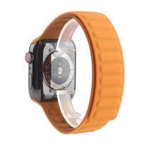 Magnetinė silikoninė juostelė, skirta Apple Watch apyrankei 44/40/42/38/41/45 mm magnetinė solo kilpa apyrankė, skirta Iwatch Apple Watch 7/SE/6/5/4/3/2 38MM-40MM-41MM