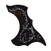 Lipdukas Guitar Pickguard Lipdukas Profesionalus Guitar Guard Apsauginis lipdukas Nebraižantis gitaros skydelio dekoratyvinis lipdukas