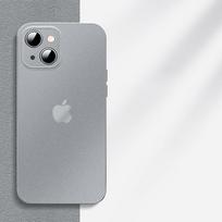 Itin plonas matinis telefono dėklas, skirtas iPhone 13 12 11 14 Pro Max Mini XS XR X 8 7 Plus SE smūgiams atsparus skaidrus plonas kietas viršelis Coque iPhone SE 2020 4.7 pilka
