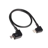 „Micro USB“ į „Lightning“ nuotolinio valdymo planšetinio kompiuterio duomenų keitiklio perdavimo kabelis, skirtas „Android iOS“. juoda