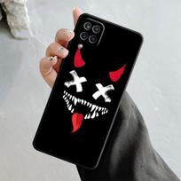 Telefono dėklas, skirtas Samsung Galaxy A70 A70s A50 A30s A04s A20s A20e A02 A02s A03 A42 M31 M13 dangtelis baisus šypsena skeletas demonas velnias Samsung M31