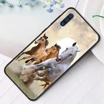Silikoninis telefono dėklas, skirtas Samsung Galaxy A50 A70 A10 A20e A30 A40 A20s A10s A10e A80 A90 A60 A30s dangtelis, skirtas bėgiojantiems arkliams For Samsung A10s gray