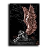 Angelai ir demonai Drobė Tapyba Plakatai ir spaudiniai Sienų menas Nuotraukos Cuadros Svetainė Miegamasis Namas Šiuolaikinis Įrengimas 21x30 No Frame brown