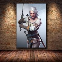 „Wizard Warrior“ plakatas „Karštas“ vaizdo žaidimų plakatai ir spaudiniai Drobės tapyba Sienos meno dekoras gyvenamajam kambariui „Cuadros“ dekoras 21*30cm