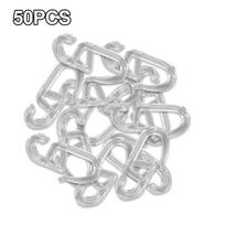 Curtain Accessories Curtain Hooks Curtain Folding Hook Brand New clear 50pcs