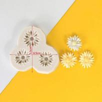 3D Mini Daisy Gėlių silikono Forma Fondant Tortų dekoravimo Įrankis Vestuvių Gimtadienio Vakarėlis Šokoladinis saldainių dekoras Tešlos kepimo forma