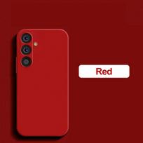 Atsparus smūgiams telefono dėklas, skirtas Samsung Glalaxy A54 5G pilnas objektyvą dengiantis dėklas Minkštas silikoninis apsauginis galinis dangtelis, skirtas Samsung Galaxy S23 FE dėklams For Samsung Galaxy A54 5G raudona