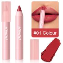 18 spalvų lūpų dažų pieštukas vandeniui atsparus Sexy Red Matte Contour Tin Lūpų dažai Ilgalaikis Nelipnus puodelis Lūpų pieštukas Lūpų makiažas Kosmetika 01