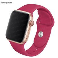 Silikoninis dirželis Apple Watch Ultra 2 49mm 45mm 42mm 40mm 44mm 41mm išmaniojo laikrodžio gumos sportinis apyrankė iWatch Series 9/8/7/6/5/SE priedai 38mm 40mm 41mm  SM