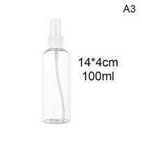 30/50/100 ml skaidrus purškiamas butelis purškiamas buteliukas nešiojamasis kelioninis indas 100ml white