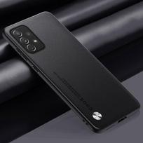 Prabangus PU odos dėklas Samsung Galaxy A32 A52 A52S A72 4G M52 5G galiniam dangteliui matinis silikoninis pilnas apsauginis telefono dėklas Coque For Samsung A32 4G juoda
