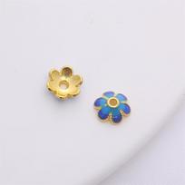 1 vnt./maišelyje Cloisonne vario karoliukai „pasidaryk pats“ apyrankė vėrinys auskarai papuošalų aksesuarai 10mm 1pc/bag