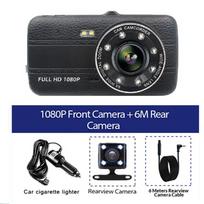 2025 m. naujo automobilio DVR Dash Cam Full HD 1080P transporto priemonės kameros vaizdo įrašymo įrenginys DVR and rear cam