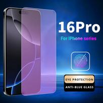 Anti Blue Ray Matte grūdintas stiklas, skirtas iPhone 11 12 13 mini 14 15 16 Pro Max X XR XS Max 6 6s 7 8 Plus ekrano apsauga iPhone 6/6s