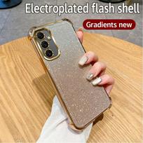 Skirta Samsung Galaxy A14 4G 5G A15 A24 A25 A34 A35 A54 A55 Blizganti dengta silikoninė minkšta dėklas Keturi kampai Atsparus smūgiams Apsauginis dangtelis A04