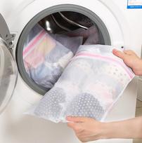 Skalbinių tinklelių maišelių rinkinys - Smulkus tinklelis drabužiams, apatiniam trikotažui ir liemenėlėms didelių, vidutinių ir mažų dydžių Small coarse mesh 30*40
