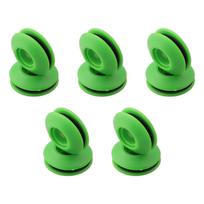 10/50 vnt. plastikinių kilpelių jungiamųjų detalių lauko pakeitimas 10pcs žalia