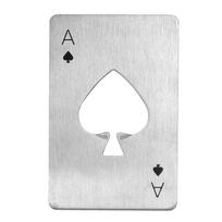 Bottle Opener Stainless Steel Multifunctional Portable Casino Bottle Opener for HomeSilver sidabras