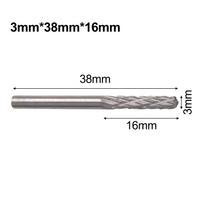 Fits Most Small Rotary Tools Carbide Burs Milling Cutter Burr Rotary Tool Burr