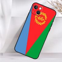 Eritrėjos vėliavos telefono dėklas, skirtas „iPhone 14 13 12 11 16 15 Pro Max Plus Mini 7 8 X XR XS Max“ minkštam dangteliui iPhone X XS gray
