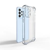 Shockproof Transparent Silicone Case For Samsung S24 S23 S22 S21 Ultra FE Cover For Samsung S 24 23 22 21 + A 05 S 15 25 35 55 A54 gryna