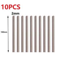 Apvalus strypas Didelio kietumo Greitapjovio plieno Tekinimo įrankis 2*100mm