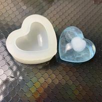 Meilės širdies silikoninė forma 3D rankdarbiai pyragų dekoravimui DIY žvakių, dervos, muilo, gipso gamybos įrankiai namų dekoravimui S