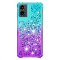 For Motorola Moto G 5G 2024 Cover Glitter Quicksand Dynamic Liquid Case on For Funda Motorola Moto G 5G 2024 Phone Case Etui for Moto G 5G 2024