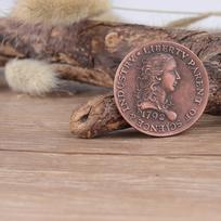1792 Jungtinės Valstijos 1 centas žalvarinis senovinis kolekcinis moneta proginė moneta MIT