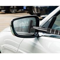 Automobilio galinio vaizdo veidrodėlio valytuvas Nerūdijančio plieno prailginamas priekinio stiklo grandiklis Daugiafunkcis juoda