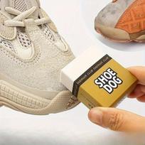 Nubuko trintuko rinkinys – sneaker valymo blokelis, skirtas šepečiams, aksominiams, nubuko ir avikailių batų priežiūros valiklis, švelniai valo gležnus paviršius 1PC smėlis