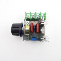 Maitinimo įtampa AC 220V 2000W SCR įtampos reguliatorius Pritemdymas Pritemdikliai Greičio galios valdiklis Termostatas