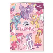 Knyga MY LITTLE PONY. SPALVINIMAS