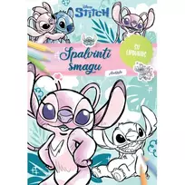 Knyga STITCH. SPALVINTI SMAGU.SU LIPDUKAIS